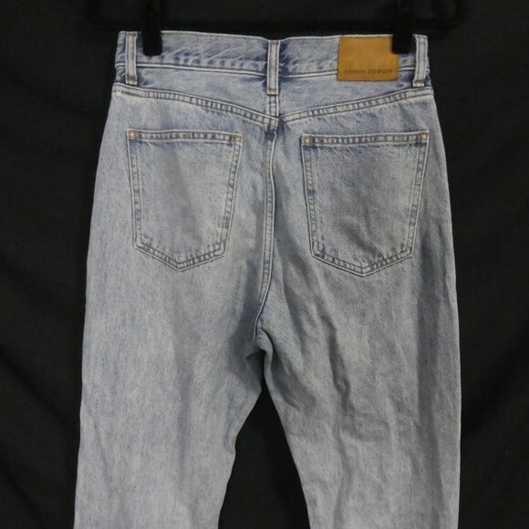 LUCKY BRAND - Ava Skinny | 4/27 ankle | Light Blue Skinny Button Fly Jeans - Picture 13 of 16